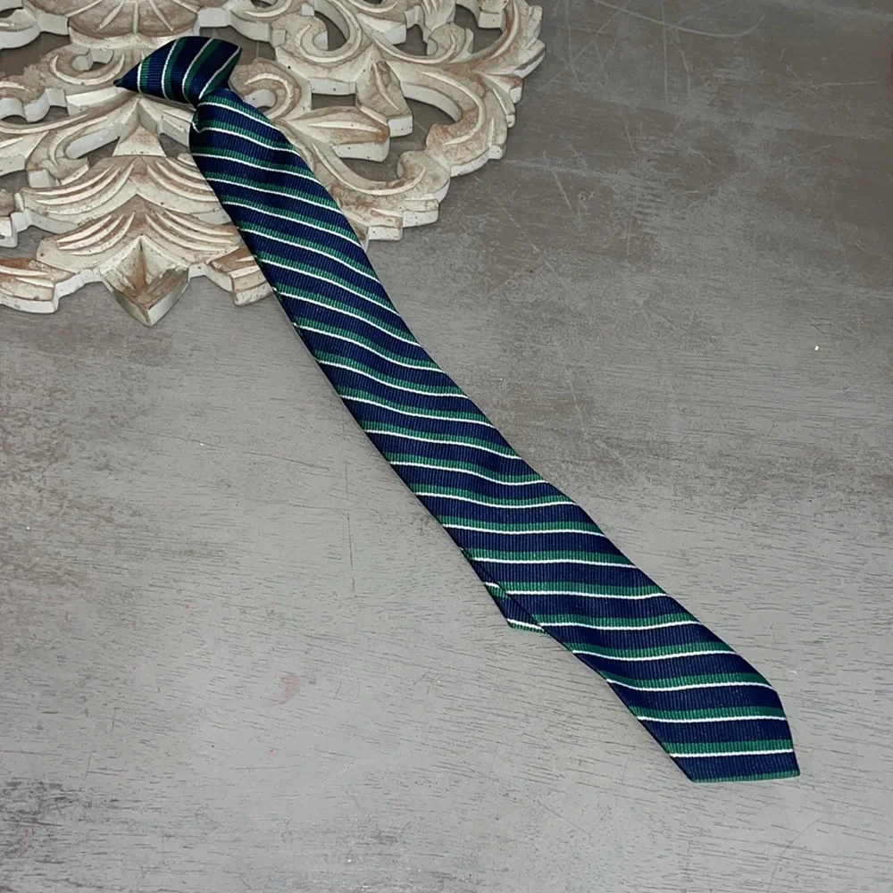 Boys Clip-on Stripe Necktie